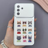 قاب گوشی Galaxy A17 سامسونگ فانتزی چرمی Luxury Case سری 17 طرح گربه کیوت کد 169336