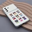 قاب گوشی Galaxy A17 سامسونگ فانتزی چرمی Luxury Case سری 17 طرح گربه کیوت کد 169336