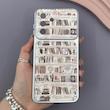 قاب گوشی Galaxy A17 سامسونگ فانتزی چرمی Luxury Case سری 17 طرح کتابخونه کیوت کد 169337