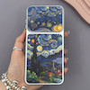 قاب گوشی Galaxy A17 سامسونگ فانتزی چرمی Luxury Case سری 17 طرح شب پرستاره کیوت کد 169338