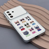 قاب گوشی Galaxy A37 سامسونگ فانتزی چرمی Luxury Case سری 17 طرح گربه کیوت کد 169342