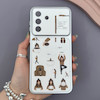 قاب گوشی Galaxy A37 سامسونگ فانتزی چرمی Luxury Case سری 17 طرح Coffe کیوت کد 169347