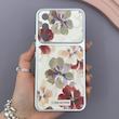 قاب گوشی Galaxy A54 سامسونگ فانتزی چرمی Luxury Case سری 17 طرح گل کیوت کد 169353