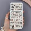 قاب گوشی Galaxy A54 سامسونگ فانتزی چرمی Luxury Case سری 17 طرح کتابخونه کیوت کد 169355