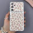 قاب گوشی Galaxy A55 سامسونگ فانتزی چرمی Luxury Case سری 17 طرح پلنگی کیوت کد 169360