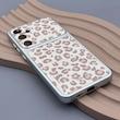 قاب گوشی Galaxy A55 سامسونگ فانتزی چرمی Luxury Case سری 17 طرح پلنگی کیوت کد 169360