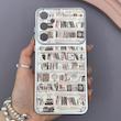 قاب گوشی Galaxy A55 سامسونگ فانتزی چرمی Luxury Case سری 17 طرح کتابخونه کیوت کد 169361