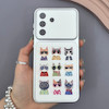 قاب گوشی Galaxy A57 سامسونگ فانتزی چرمی Luxury Case سری 17 طرح گربه کیوت کد 169372