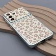قاب گوشی Galaxy A57 سامسونگ فانتزی چرمی Luxury Case سری 17 طرح پلنگی کیوت کد 169373