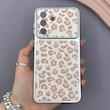 قاب گوشی Galaxy A57 سامسونگ فانتزی چرمی Luxury Case سری 17 طرح پلنگی کیوت کد 169373
