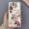 قاب گوشی Galaxy A57 سامسونگ فانتزی چرمی Luxury Case سری 17 طرح گل کیوت کد 169374