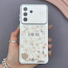 قاب گوشی Galaxy A57 سامسونگ فانتزی چرمی Luxury Case سری 17 طرح Dior کیوت کد 169376