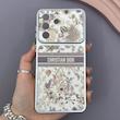 قاب گوشی Galaxy A57 سامسونگ فانتزی چرمی Luxury Case سری 17 طرح Dior کیوت کد 169377