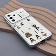 قاب گوشی Galaxy A57 سامسونگ فانتزی چرمی Luxury Case سری 17 طرح Coffe کیوت کد 169379