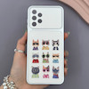 قاب گوشی Galaxy A13 4G سامسونگ فانتزی چرمی Luxury Case سری 17 طرح گربه کیوت کد 169385