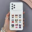 قاب گوشی Galaxy A13 4G سامسونگ فانتزی چرمی Luxury Case سری 17 طرح گربه کیوت کد 169385