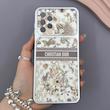 قاب گوشی Galaxy A13 4G سامسونگ فانتزی چرمی Luxury Case سری 17 طرح Dior کیوت کد 169390