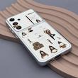 قاب گوشی Galaxy S24 FE سامسونگ فانتزی چرمی Luxury Case سری 17 طرح Coffe کیوت کد 169393