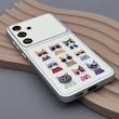 قاب گوشی Galaxy S25 FE سامسونگ فانتزی چرمی Luxury Case سری 17 طرح گربه کیوت کد 169403