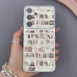 قاب گوشی Galaxy S25 FE سامسونگ فانتزی چرمی Luxury Case سری 17 طرح کتابخونه کیوت کد 169404