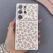 قاب گوشی Galaxy S25 Ultra سامسونگ فانتزی چرمی Luxury Case سری 17 طرح پلنگی کیوت کد 169418