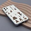 قاب گوشی iPhone 11 Pro Max آیفون فانتزی چرمی Luxury Case سری 17 طرح Coffe کیوت کد 169429