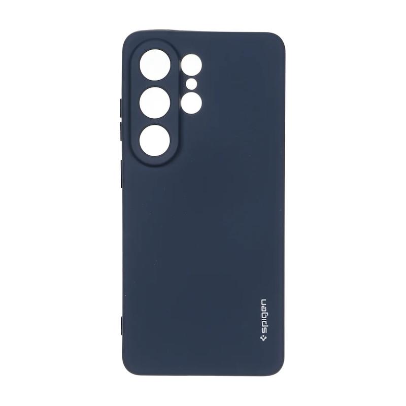 قاب گوشی Galaxy S26 Ultra سامسونگ سیلیکونی ژله ای PC برند SPIGEN اسپیگن سرمه ای کد 181037