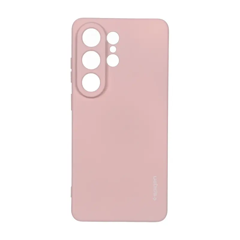 قاب گوشی Galaxy S26 Ultra سامسونگ سیلیکونی ژله ای PC برند SPIGEN اسپیگن صورتی کد 181038