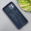 قاب گوشی Galaxy A03 2022 سامسونگ سیلیکونی اورجینال پاک کنی سورا SORA درجه یک زیربسته سرمه ای کد 169839
