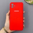 قاب گوشی Galaxy A04 - Galaxy M13 5G سامسونگ سیلیکونی اورجینال پاک کنی سورا SORA درجه یک زیربسته قرمز کد 169843