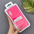 قاب گوشی Galaxy A70 - Galaxy A70S سامسونگ سیلیکونی اورجینال پاک کنی سورا SORA درجه یک زیربسته سرخابی کد 169852