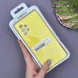 قاب گوشی Galaxy A72 سامسونگ سیلیکونی اورجینال پاک کنی سورا SORA درجه یک زیربسته زرد کد 169853