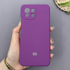 قاب گوشی Xiaomi Mi 11 Lite 4G - Mi 11 Lite 5G - Mi 11 Lite Ne شیائومی سیلیکونی اورجینال پاک کنی سورا SORA درجه یک زیربسته بنفش کد 169862