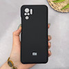 قاب گوشی Redmi Note 10 4G - Redmi Note 10S - Poco M5S شیائومی سیلیکونی اورجینال پاک کنی سورا SORA درجه یک زیربسته مشکی کد 169873