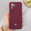 قاب گوشی Redmi Note 10 4G - Redmi Note 10S - Poco M5S شیائومی سیلیکونی اورجینال پاک کنی سورا SORA درجه یک زیربسته زرشکی کد 169877