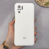 قاب گوشی Redmi Note 10 4G - Redmi Note 10S - Poco M5S شیائومی سیلیکونی اورجینال پاک کنی سورا SORA درجه یک زیربسته سفید کد 169878