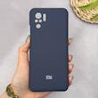 قاب گوشی Redmi Note 10 4G - Redmi Note 10S - Poco M5S شیائومی سیلیکونی اورجینال پاک کنی سورا SORA درجه یک زیربسته سرمه ای کد 169882