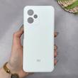 قاب گوشی Redmi Note 12 5G شیائومی سیلیکونی اورجینال پاک کنی سورا SORA درجه یک زیربسته سفید کد 169885