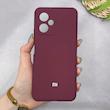 قاب گوشی Redmi Note 12 5G شیائومی سیلیکونی اورجینال پاک کنی سورا SORA درجه یک زیربسته زرشکی کد 169886