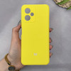 قاب گوشی Redmi Note 12 5G شیائومی سیلیکونی اورجینال پاک کنی سورا SORA درجه یک زیربسته زرد کد 169887