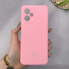 قاب گوشی Redmi Note 12 5G شیائومی سیلیکونی اورجینال پاک کنی سورا SORA درجه یک زیربسته صورتی کد 169888