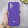 قاب گوشی Redmi Note 12 5G شیائومی سیلیکونی اورجینال پاک کنی سورا SORA درجه یک زیربسته بنفش کد 169889