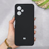 قاب گوشی Redmi Note 12 5G شیائومی سیلیکونی اورجینال پاک کنی سورا SORA درجه یک زیربسته مشکی کد 169891