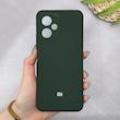 قاب گوشی Redmi Note 12 5G شیائومی سیلیکونی اورجینال پاک کنی سورا SORA درجه یک زیربسته سبز کد 169893