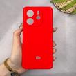قاب گوشی Redmi Note 14 4G شیائومی سیلیکونی اورجینال پاک کنی سورا SORA درجه یک زیربسته قرمز کد 169904