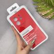 قاب گوشی Redmi Note 14 4G شیائومی سیلیکونی اورجینال پاک کنی سورا SORA درجه یک زیربسته قرمز کد 169904