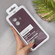 قاب گوشی Redmi Note 14 4G شیائومی سیلیکونی اورجینال پاک کنی سورا SORA درجه یک زیربسته زرشکی کد 169905