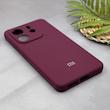 قاب گوشی Redmi Note 14 4G شیائومی سیلیکونی اورجینال پاک کنی سورا SORA درجه یک زیربسته زرشکی کد 169905