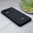 قاب گوشی Redmi Note 14 4G شیائومی سیلیکونی اورجینال پاک کنی سورا SORA درجه یک زیربسته مشکی کد 169906