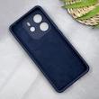 قاب گوشی Redmi Note 14 4G شیائومی سیلیکونی اورجینال پاک کنی سورا SORA درجه یک زیربسته سرمه ای کد 169907